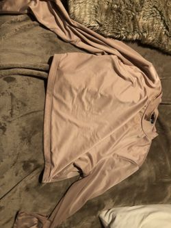 Fashion Nova nude crop top