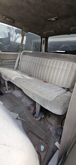 Chevy Full Size Blazer 94 Back Seat