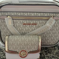 MK Cross Body Purse And Wallet