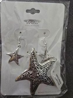 Hermoso juego de collar y aretes