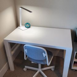 IKEA Kids Desk + Chair + Storages