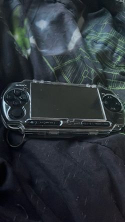 Sony PSP Handheld Console with Clear Case