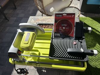 RYOBI 9 Amp 7" Overhead Wet Tile Saw (Model WS731)