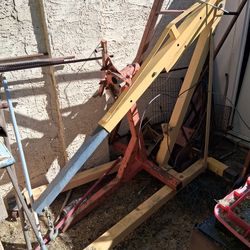 Cherry picker and engine stand