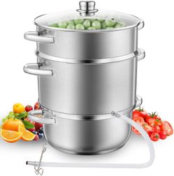 8.5Qt Stainless Steel Steam