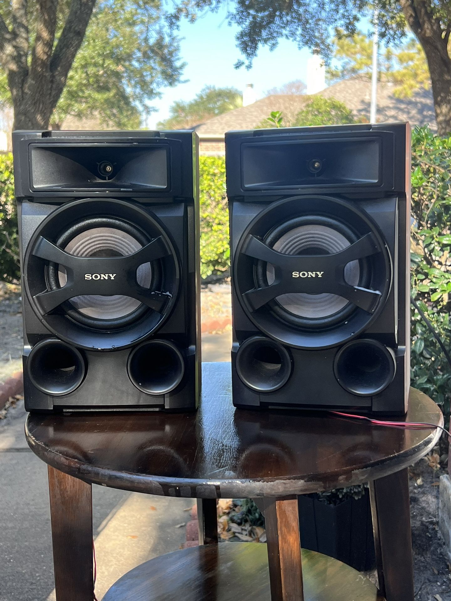 Sony 6 ohm SS-EC69i Bookshelf Speaker Set for MHC-EC69i FREESHIP ππΆ