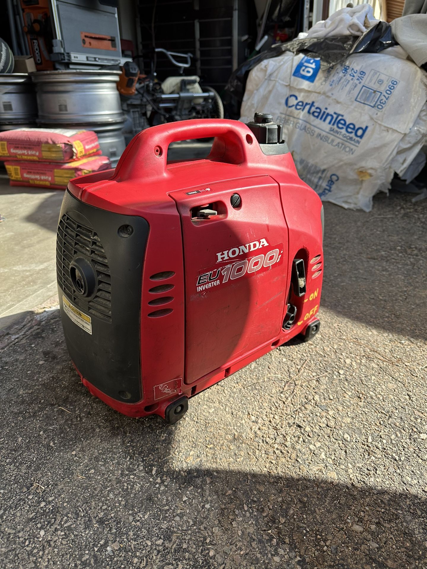 Honda EU 1000 Generator Business equipment