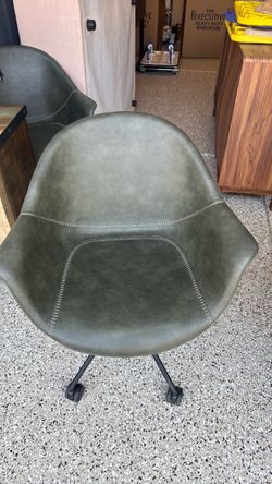 Leather office chair
