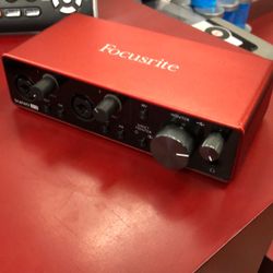 96091 Focusrite SCARLETT 212 3rd Gen Audio Interface W/ Usb Cord 591963