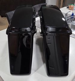 HARDLY DAVIDSON MOTORCYCLE SADDLE BAGS