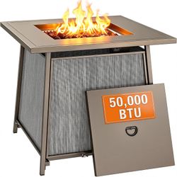 28” Gas Fire pit grey, wholesale pallet