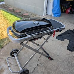 Weber Traveler propane grill