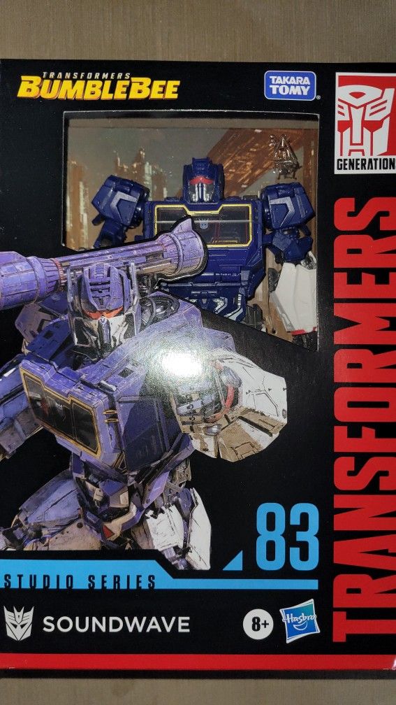 Transformers Studio Series Bumblebee Movie Soundwave