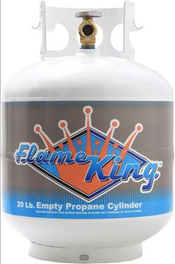 Propane tank 15LB empty flame king