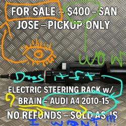 Audi A4 A5 Q5 Electric Steering Rack w/ Brain – $400 – San Jose Pickup Only