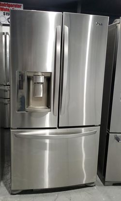 LG 3 Door Stainless Steel Refrigerator Fridge
