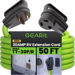 50 Foot/30 Amp RV Extension Cord 