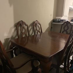 Table With Six Chairs