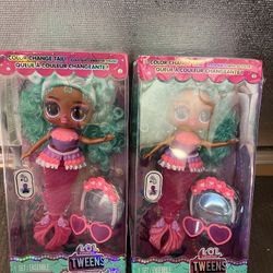L.OL. Surprise! Tweens Mermaid fashion dolls