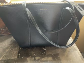 Authentic Black Leather Dolce&Gabbana Handbag