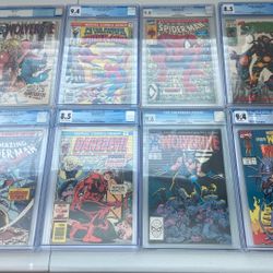 CGC Comic Book Lot Spider-Man,Wolverine, Daredevil, Dr. Strange