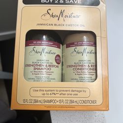 Shea Moisture Shampoo And Conditioner Set 