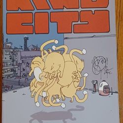 King City Paperback Book Comic Thick By Brandon Graham Pete Alien 