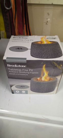 Brookstone Tabletop Firepit