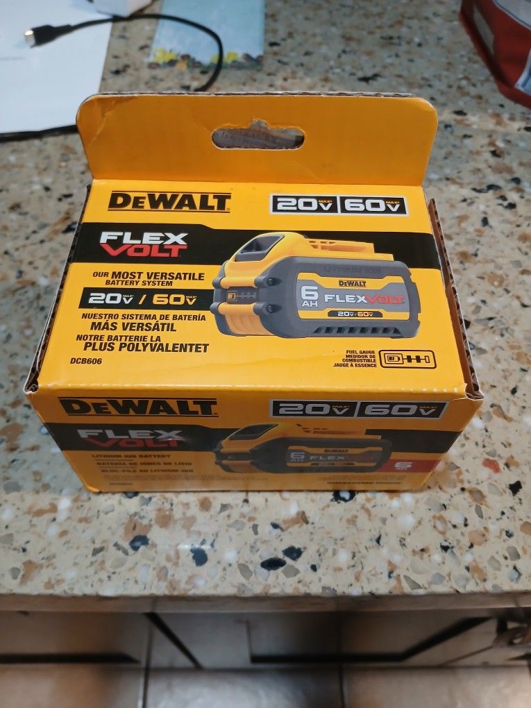 Dewalt Flex Volt Battery 20v 60v Battery
