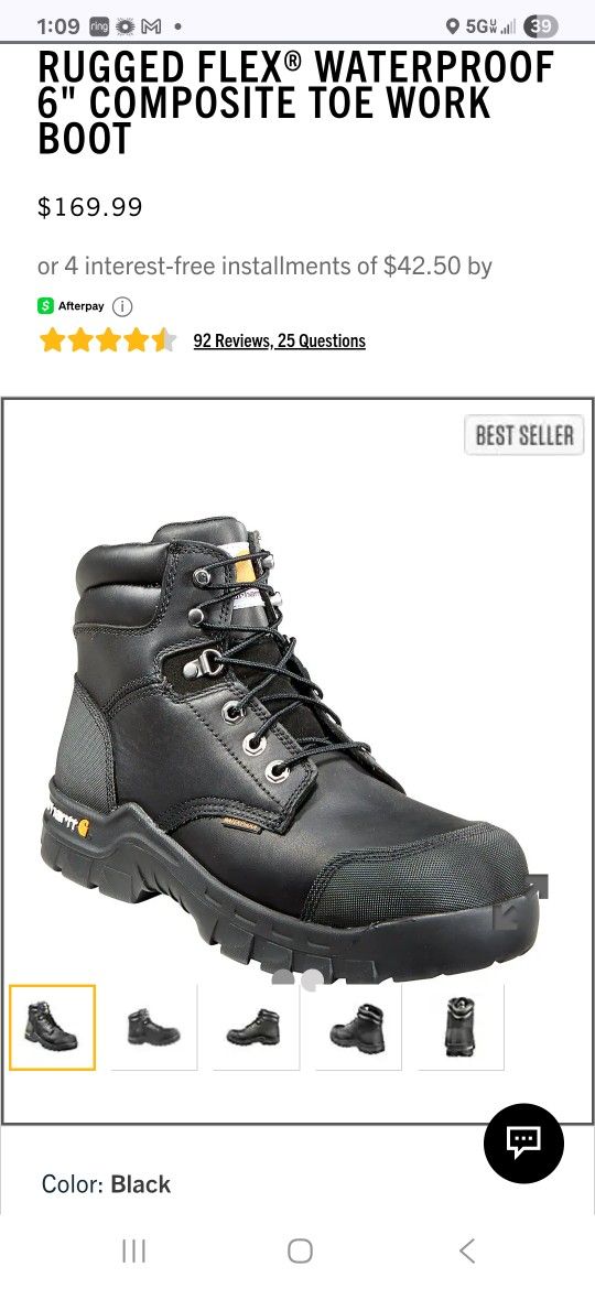 Carhartt Work Boots