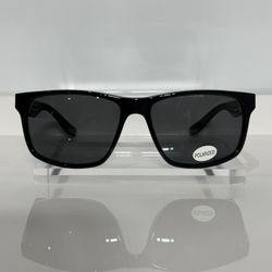 Nuke Cruiser EV0834 Black Plastic w. custom Polarized Gray Sunglasses 