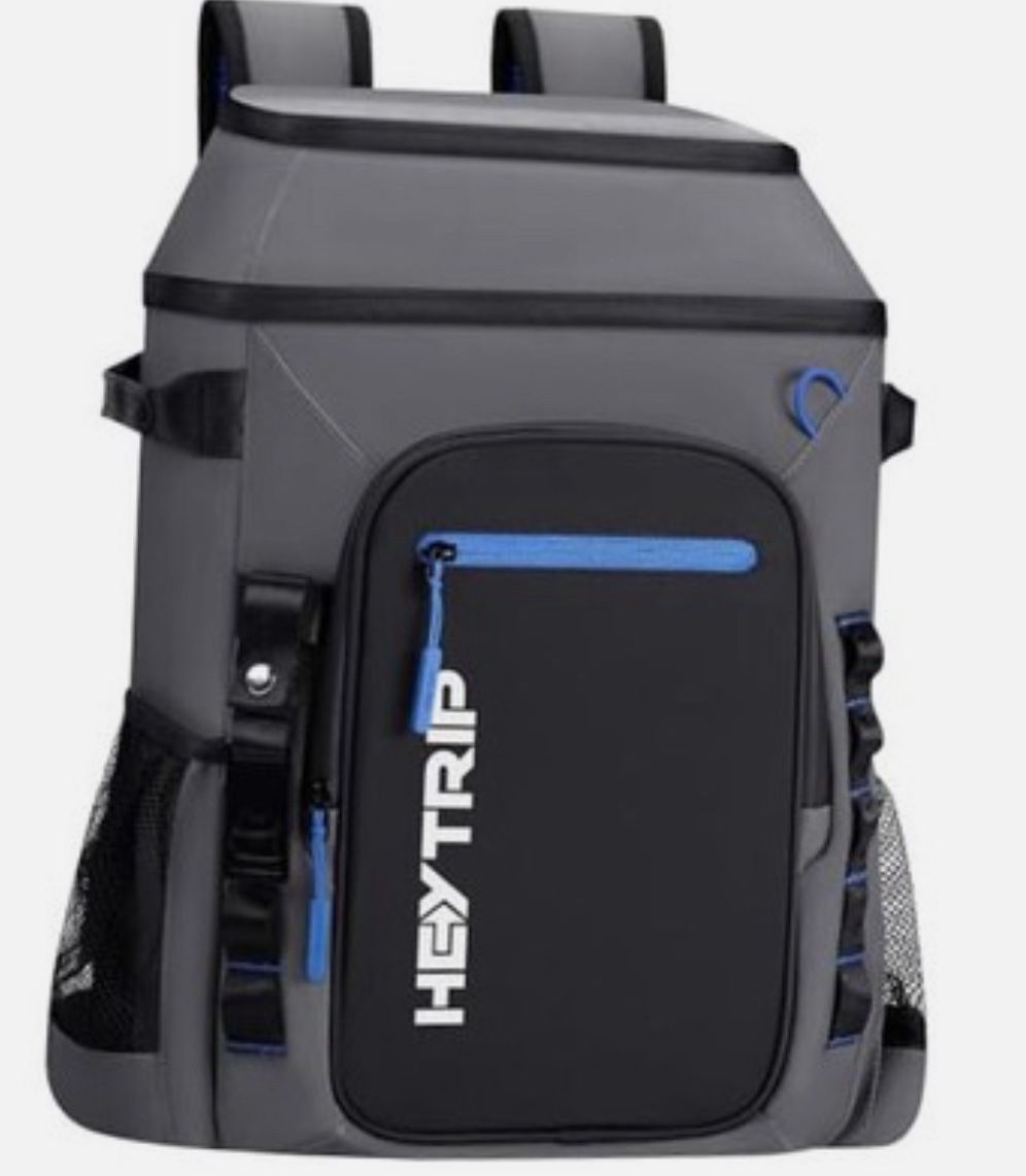 Backpack Cooler 36/54 Cans Insulated Waterproof Cooler Bag for Gray - 36 Cans