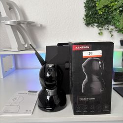 Kamtron Indoor wireless camera smart home device (alexa and amazon)