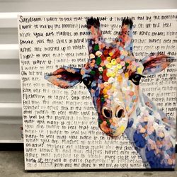 Giraff Painting 