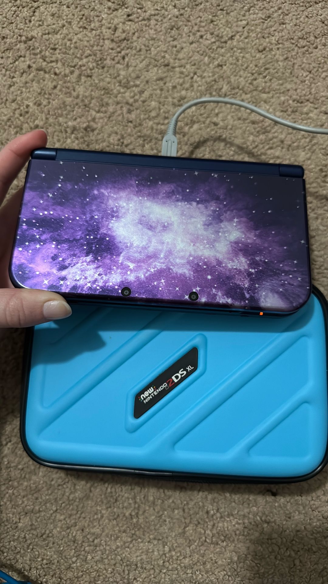 Nintendo 3DS xl purple galaxy (everything in photos are included)