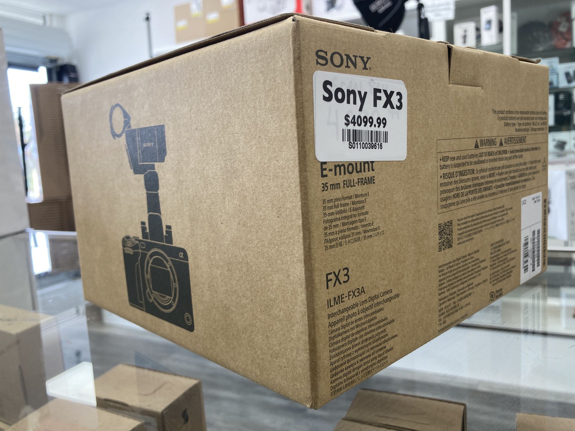 Sony Cinema Line FX3