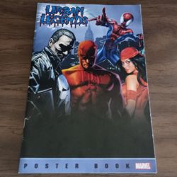 Urban Legends: Poster Book ~ MARVEL 2003 ~ Punisher - Daredevil - Spider-Man