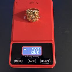 10K Nugget Ring