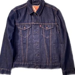 Dark Blue Jean Jacket Medium Size 