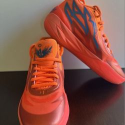 Puma M.E.L.O  Ball Supernova Fiery Coral Ultra Orange Men’s 6.5