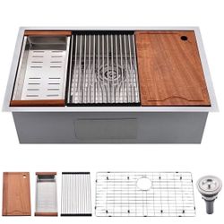 Stainless steel sink- Satin finish