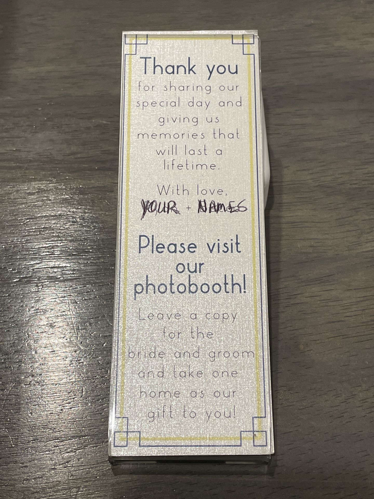 Photo Booth Strip Magnetic Keepsakes