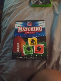 Matching Game NFL Version