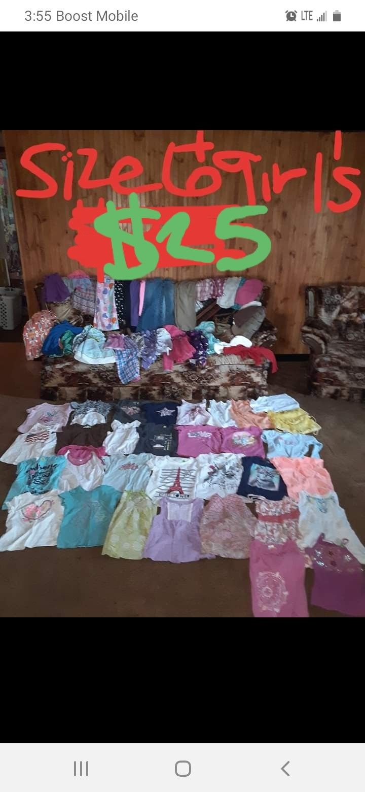 Girls 6 clothing lot good condition