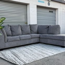 🔥 Ashley Furniture Light Gray L-Shaped Sectional – FREE Delivery – $499 🔥