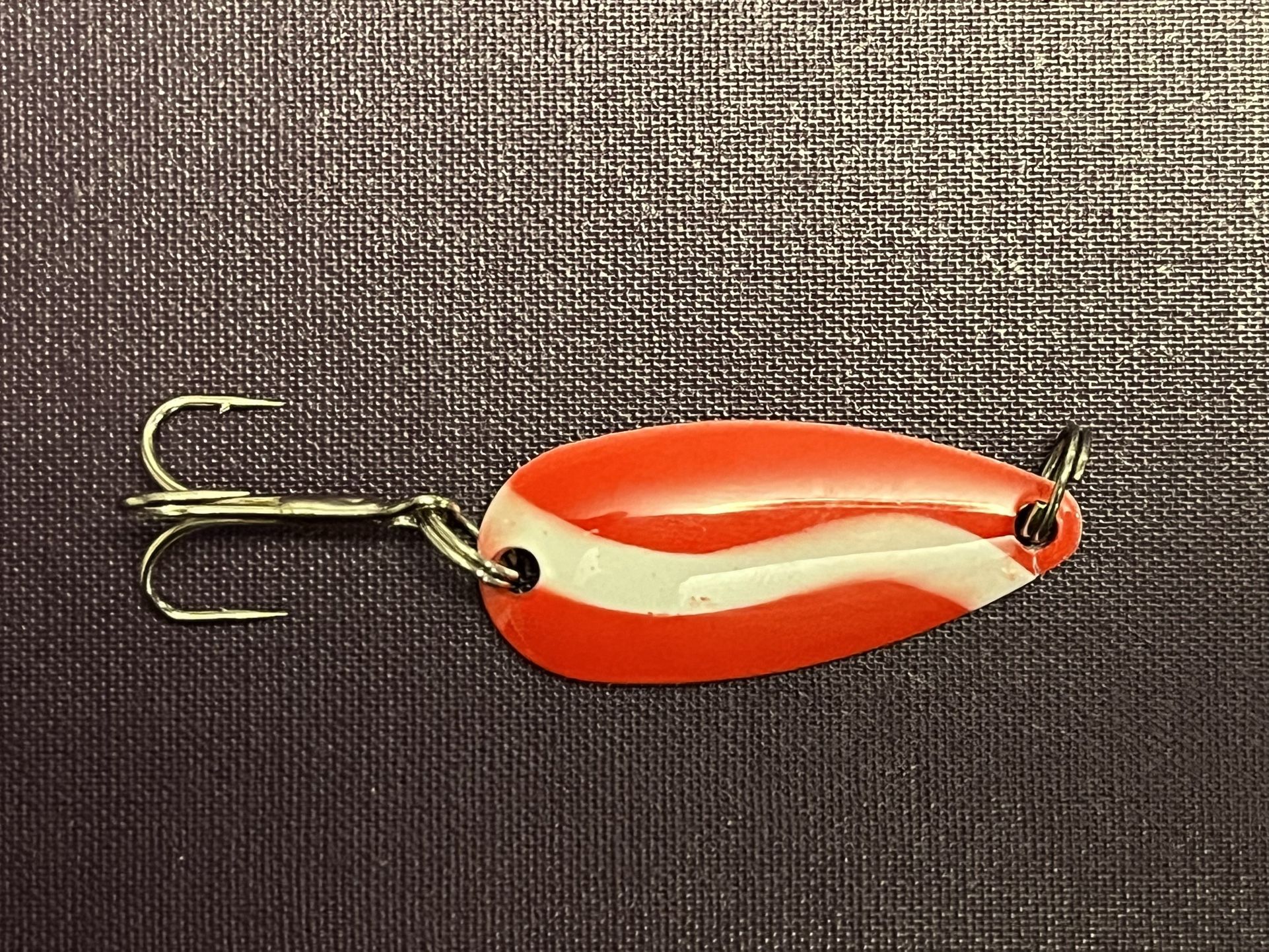 Red/White Fishing Spoon