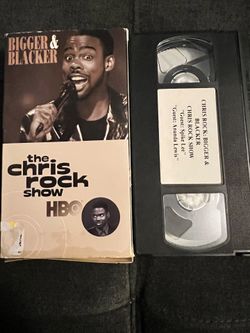 2000 Chris Rock Bigger & Blacker / Chris Rock Show VHS
