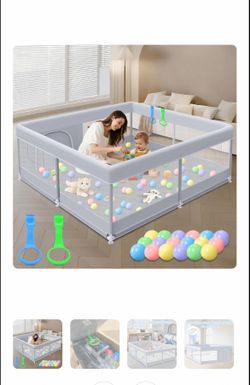 XVISHX 50x50 playpen
