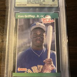 1989 Donruss Ken Griffey Jr. #3 Rookie Card