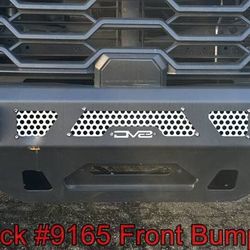 DV8 MTO Offroad 4x4 Front And Rear Bumper for 2022 Through 2025 Toyota Tundra Truck Stock #9165